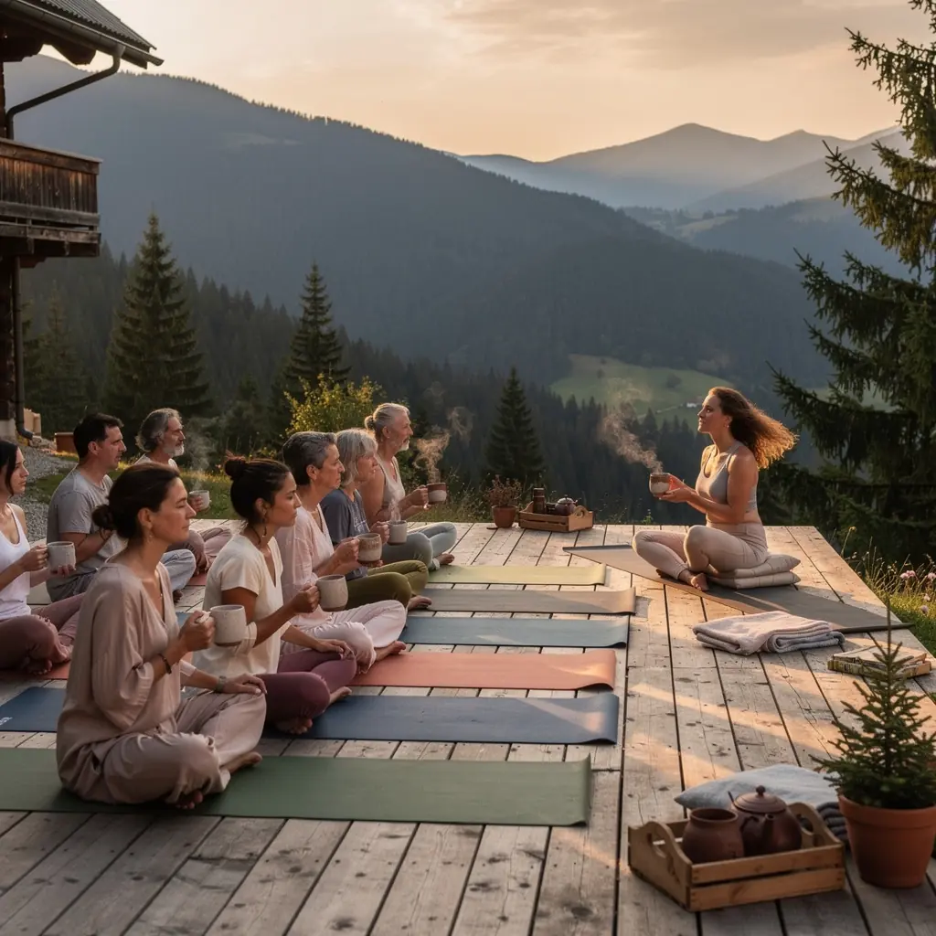 Prírodné ingrediencie pre bylinkové nápoje rozložené na stole