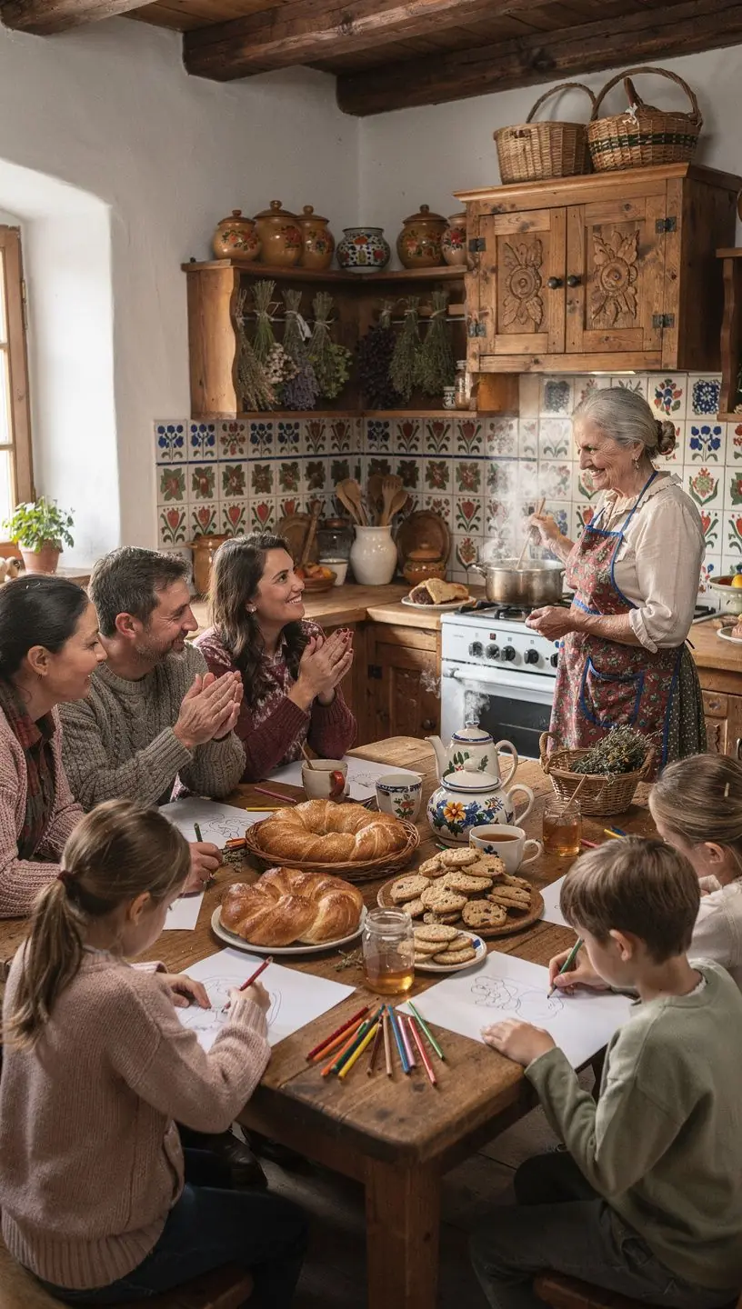 Relaxujúci moment s knihou a šálkou bylinkového čaju na terase